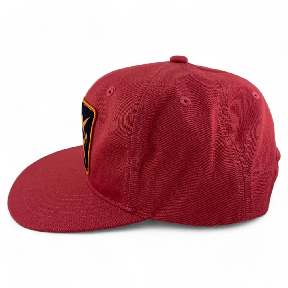 Fox‎ Racing Calibrated X Patch Retro Logo Red Snapback Adjustable Hat Cap